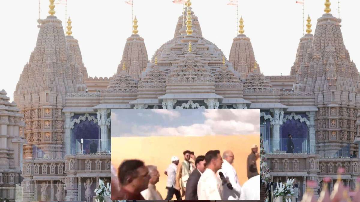 First Hindu temple of Abu Dhabi